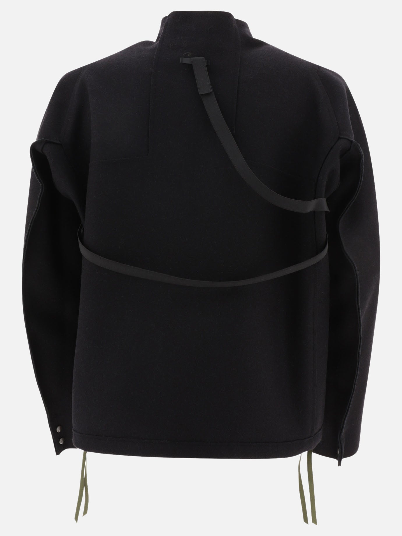 Giacche a vento 100% wool  Nero - Acronym Uomo | PDP | VIETTI Online Store | Zoom-Modal_2
