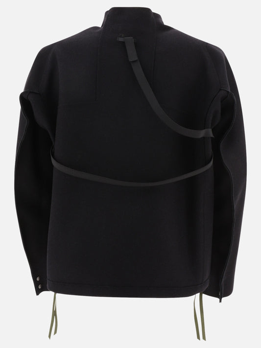 Giacche a vento 100% wool  Nero - Acronym Uomo | PLP | VIETTI Online Store | 2
