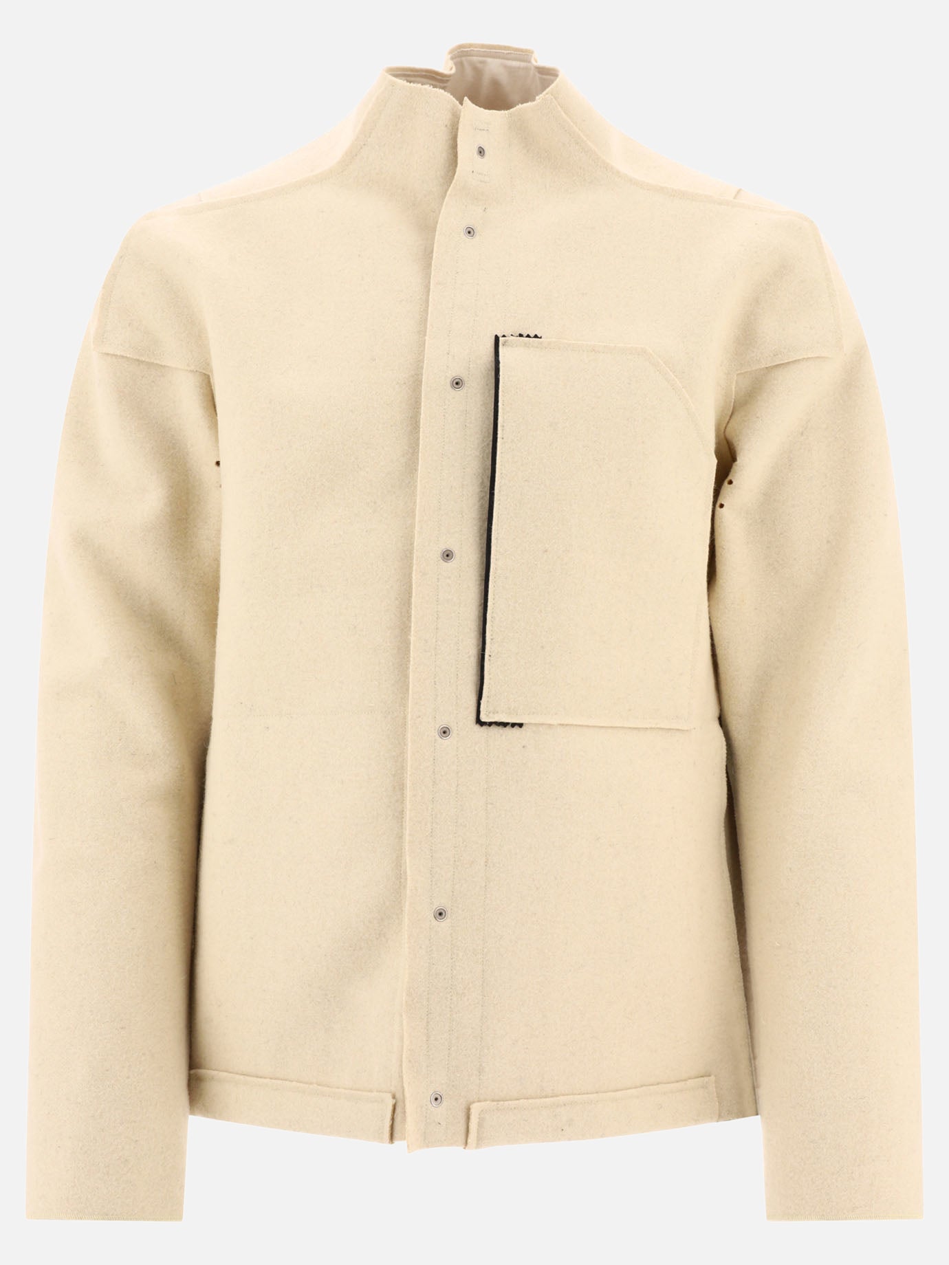 Giacche a vento 100% wool  Bianco - Acronym Uomo | PDP | VIETTI Online Store | thumbnail