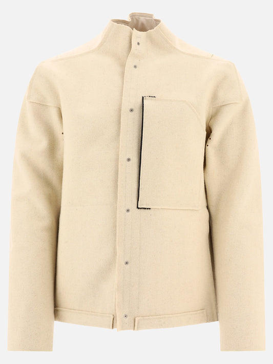 Giacche a vento 100% wool  Bianco - Acronym Uomo | PLP | VIETTI Online Store 
