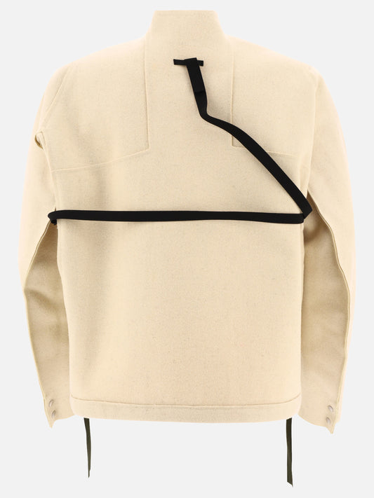 Giacche a vento 100% wool  Bianco - Acronym Uomo | PLP | VIETTI Online Store | 2
