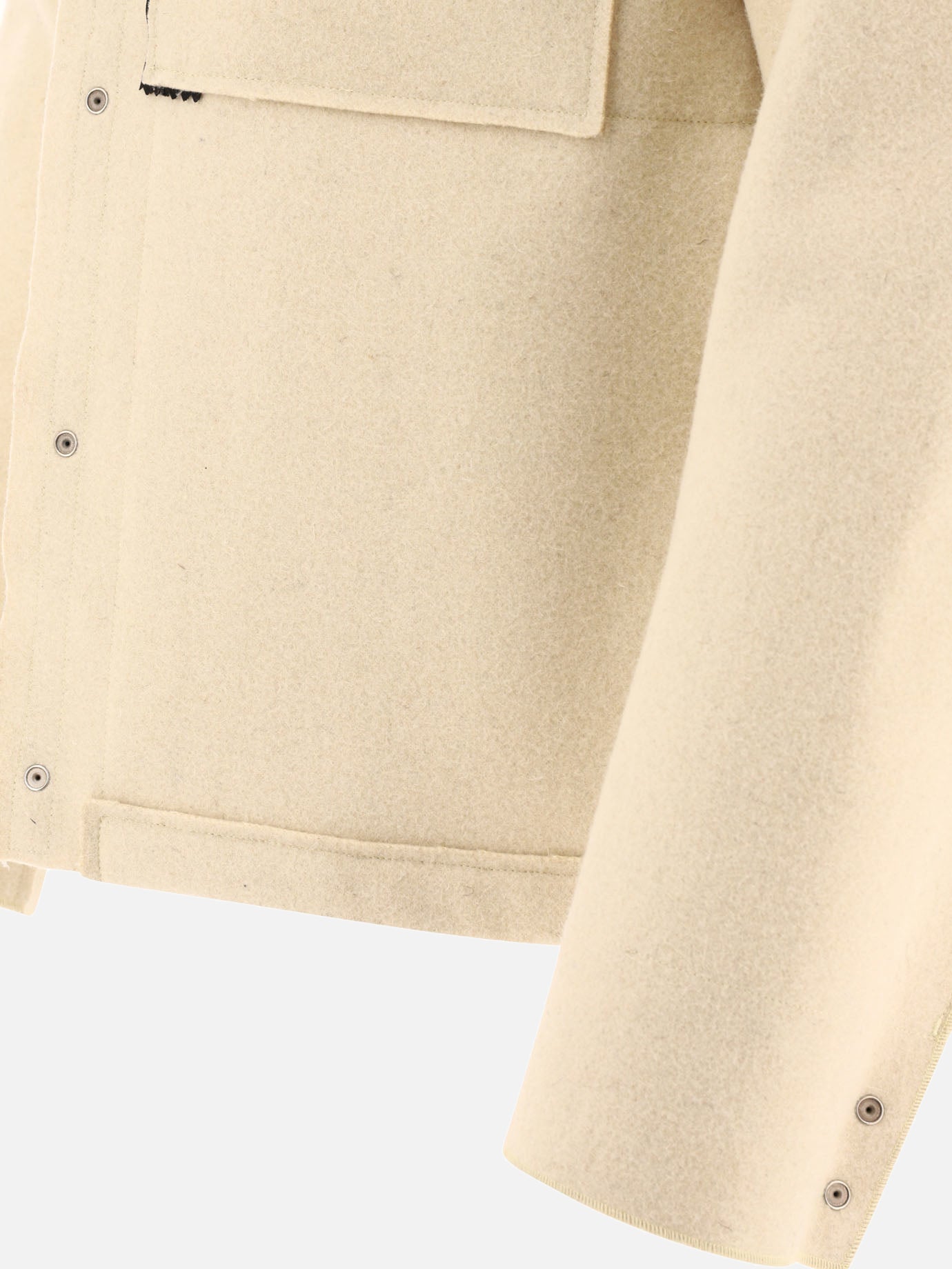 Giacche a vento 100% wool  Bianco - Acronym Uomo | PDP | VIETTI Online Store | Zoom-Modal_4
