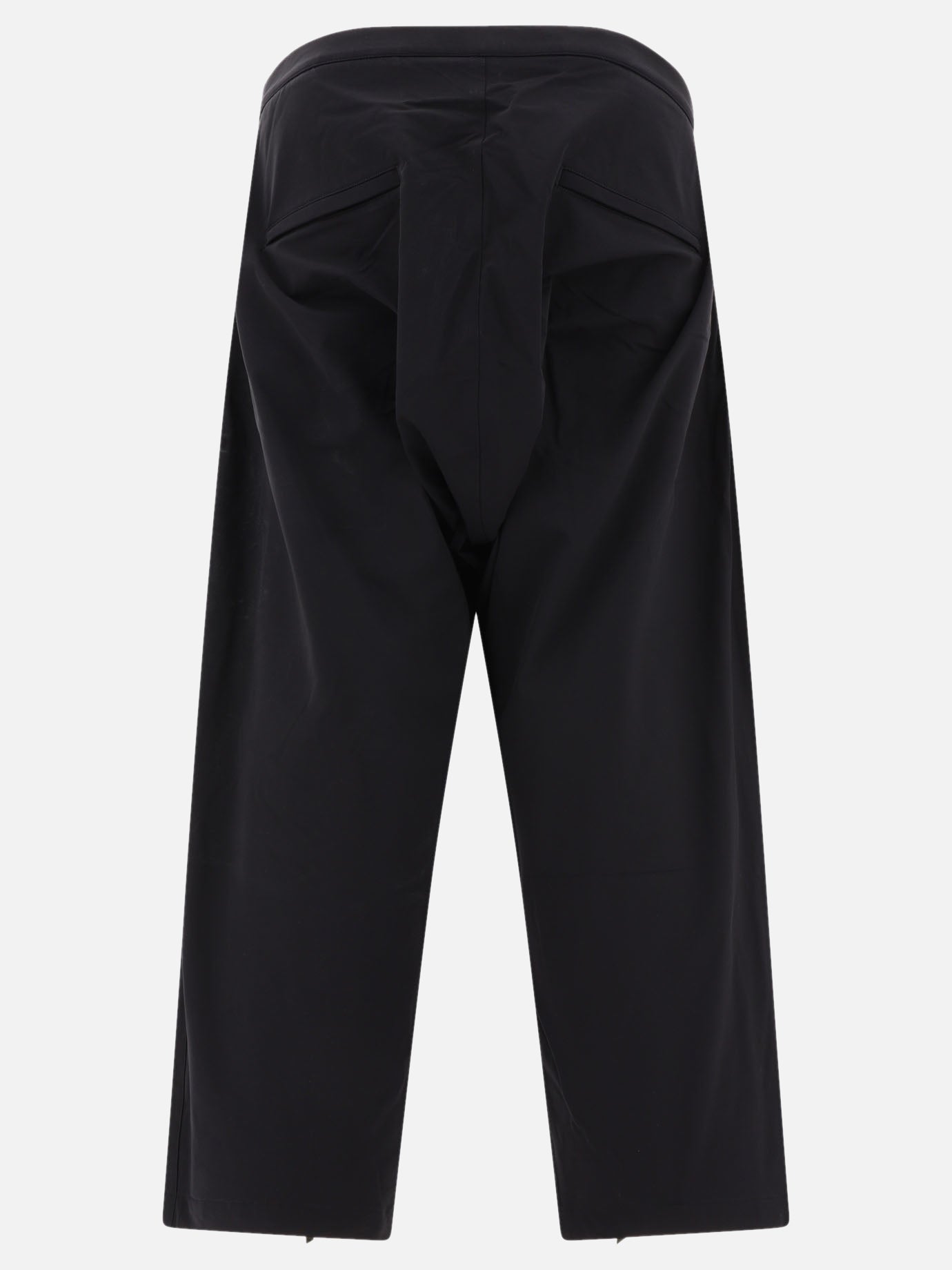 Technical trousers 91% polyamide 9% elastane  Black - Acronym Men | PDP | VIETTI Online Store | thumbnail_2