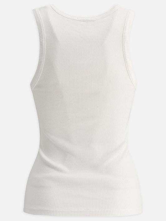 Tank tops 49% cotton 49% lyocell 2% spandex  White - Agolde Women | PLP | VIETTI Online Store | 2
