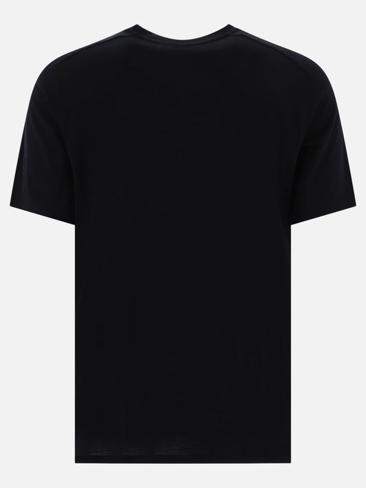 T-shirt girocollo 87% lana 13% nylon  Nero - Arc'teryx Uomo | PLP | VIETTI Online Store | 2
