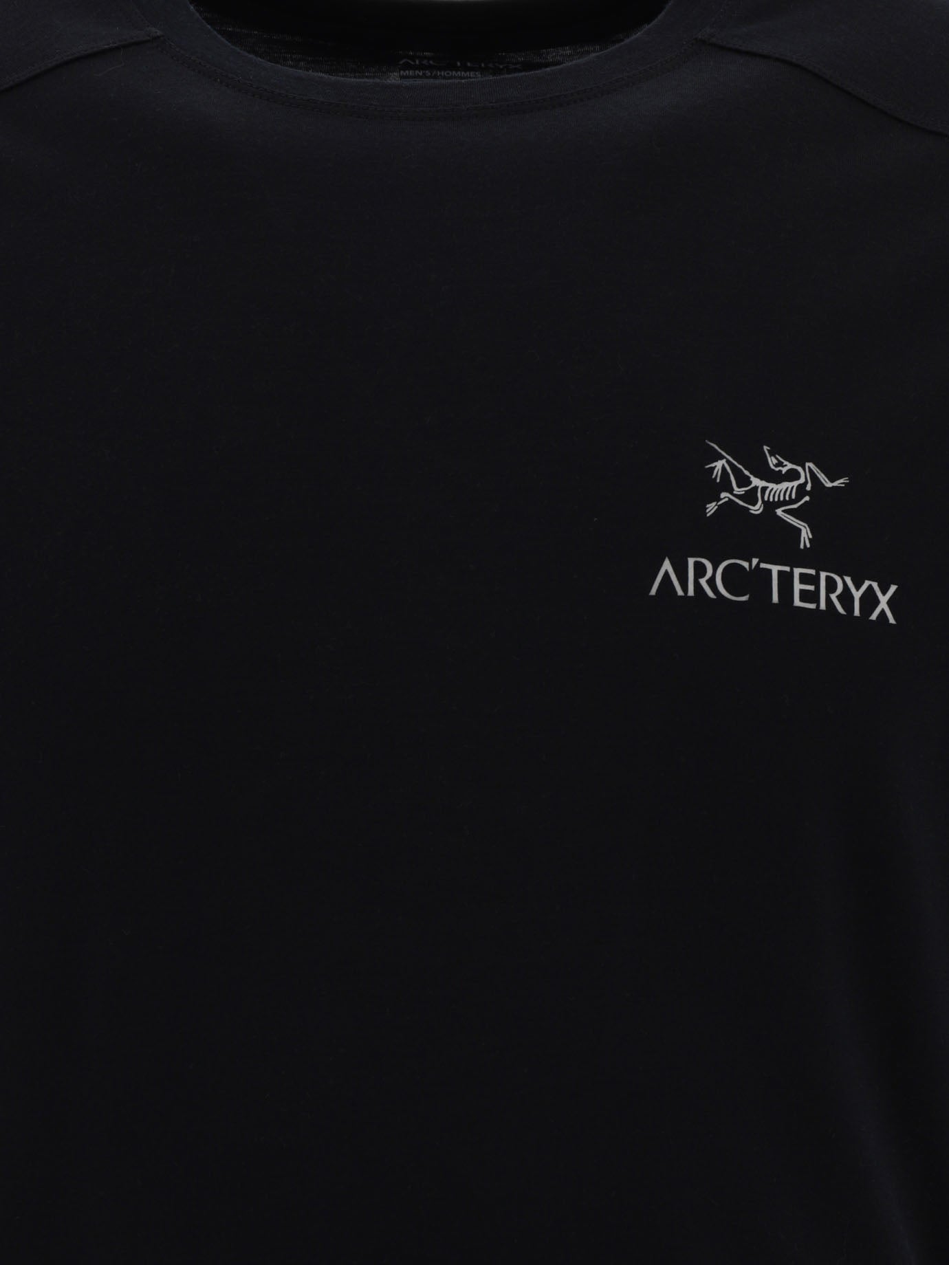 T-shirt girocollo 87% lana 13% nylon  Nero - Arc'teryx Uomo | PDP | VIETTI Online Store | Zoom-Modal_3

