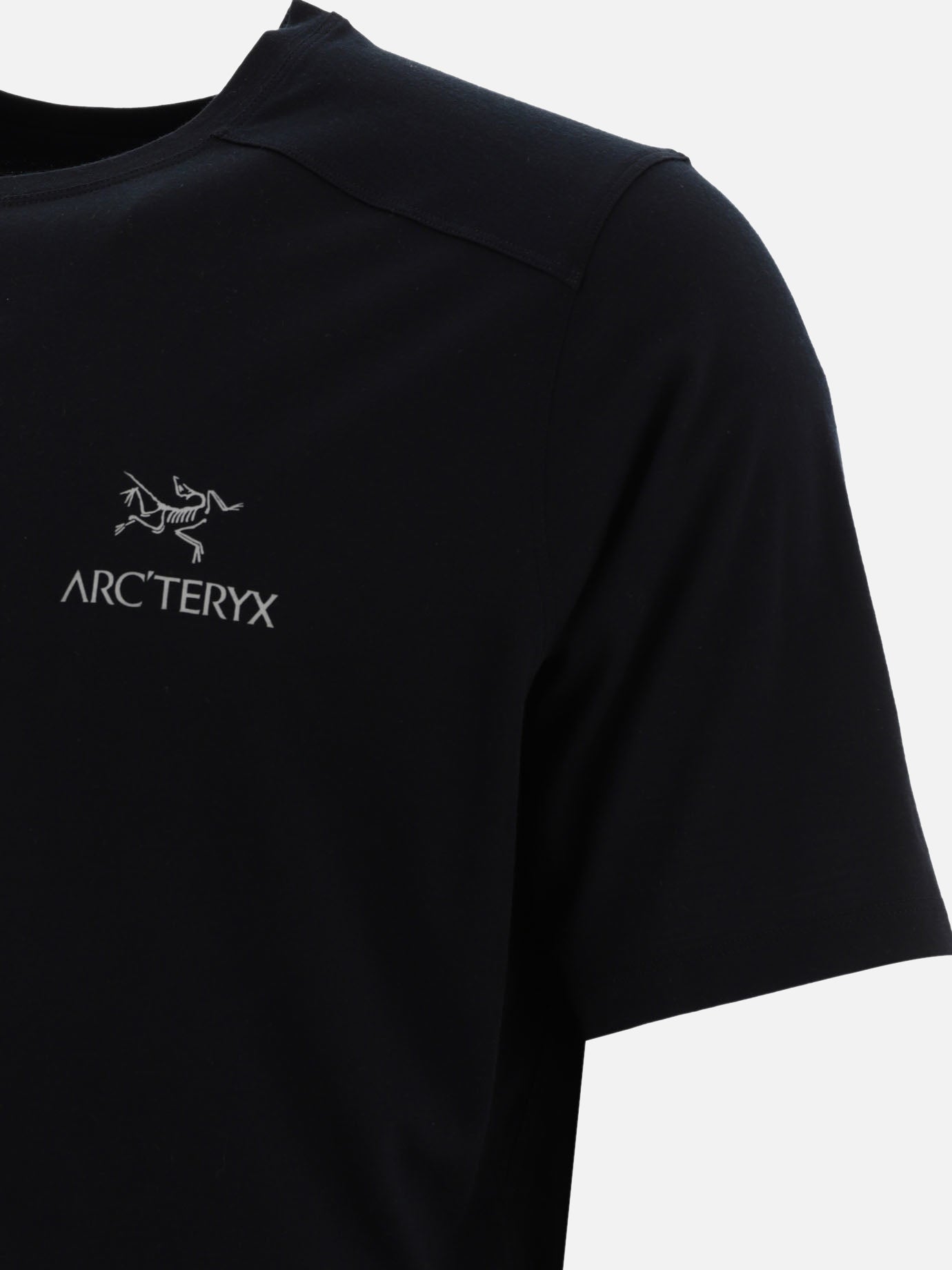 T-shirt girocollo 87% lana 13% nylon  Nero - Arc&#39;teryx Uomo | PDP | VIETTI Online Store | thumbnail_4
