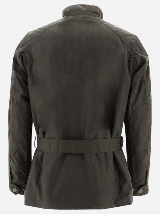 Quilted & Utility Jackets 100% waxed cotton  Green - Barbour International Men | PLP | VIETTI Online Store | 2

