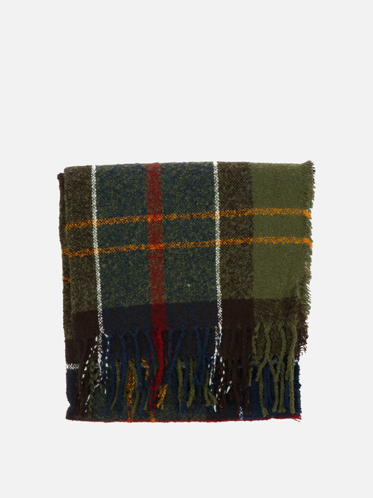 Sciarpe con frange 100% poliestere  Verde - Barbour Donna | PLP | VIETTI Online Store 
