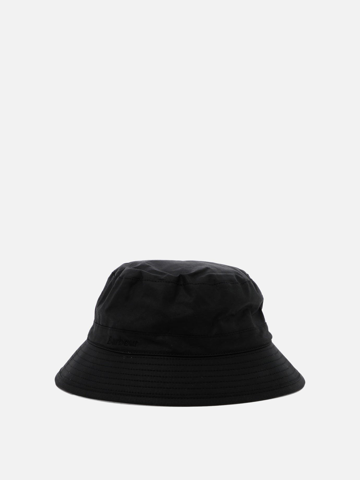 Cappelli bucket 100% cotone cerato  Nero - Barbour Uomo | PDP | VIETTI Online Store | thumbnail