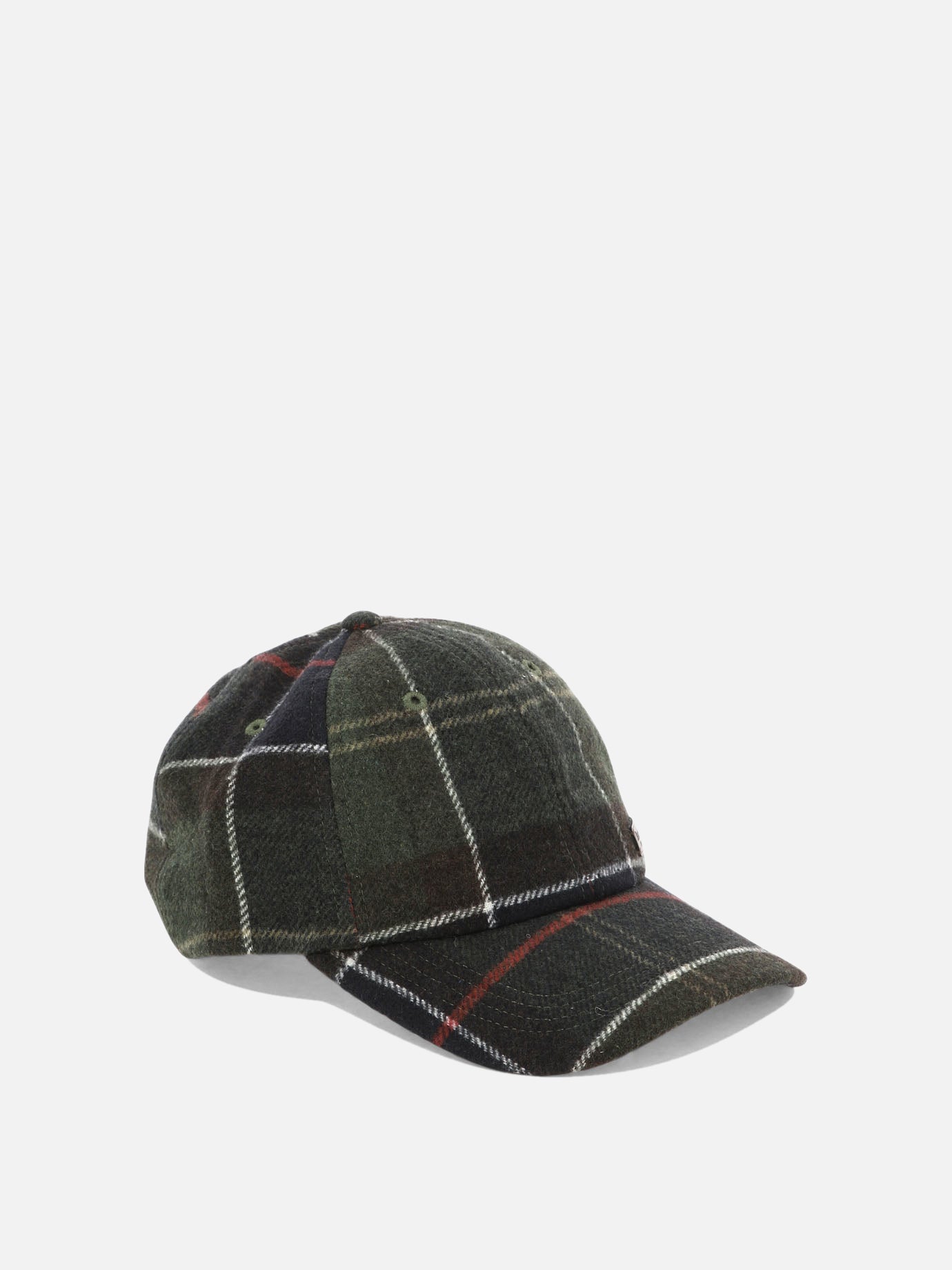 Baseball caps 65% poliestere 20% lana 10% acrilico 5% poliammide  Green - Barbour Men | PDP | VIETTI Online Store | thumbnail_2