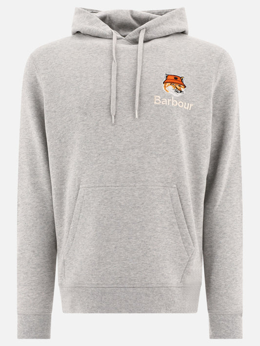 Felpe con cappuccio 100% cotton  Grigio - Barbour Uomo | PLP | VIETTI Online Store 
