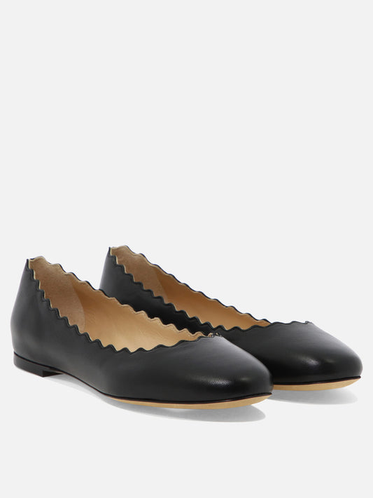 Ballerine classiche 100% goat leather - 90% cow leather 10% rubber  Nero - Chloé Donna | PLP | VIETTI Online Store | 2
