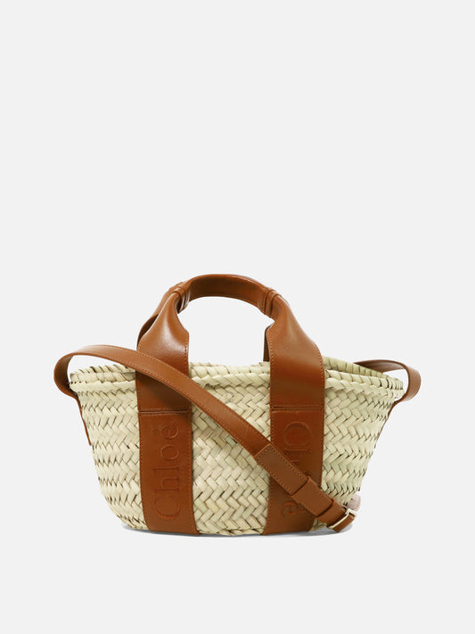 Borse piccole 70% rafia 30% pelle di vitello  Marrone - Chloé Donna | PLP | VIETTI Online Store 
