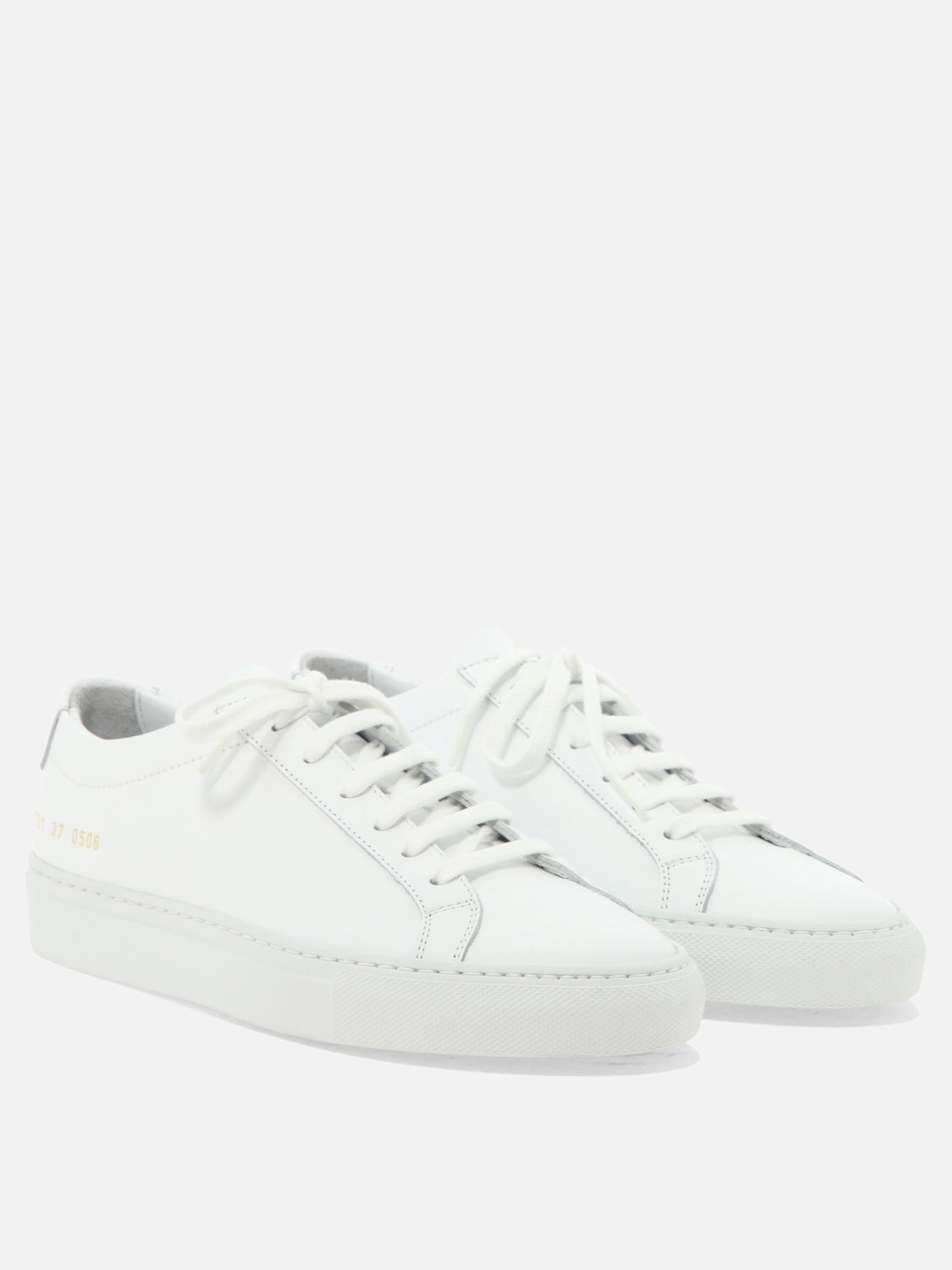 Sneaker basse 100% pelle - 100% gomma  Bianco - Common Projects Donna | PDP | VIETTI Online Store | Zoom-Modal_2
