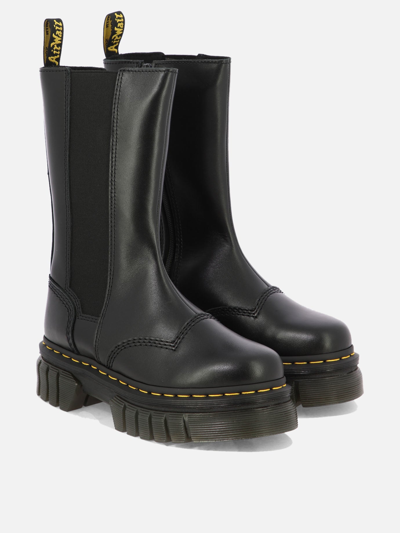 Al ginocchio 100% leather - 100% rubber  Nero - Dr. Martens Donna | PDP | VIETTI Online Store | thumbnail_2