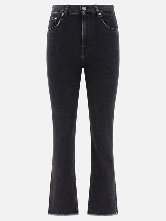 Jeans a gamba dritta 98% cotone 2% spandex  Nero - Golden Goose Donna | PLP | VIETTI Online Store 
