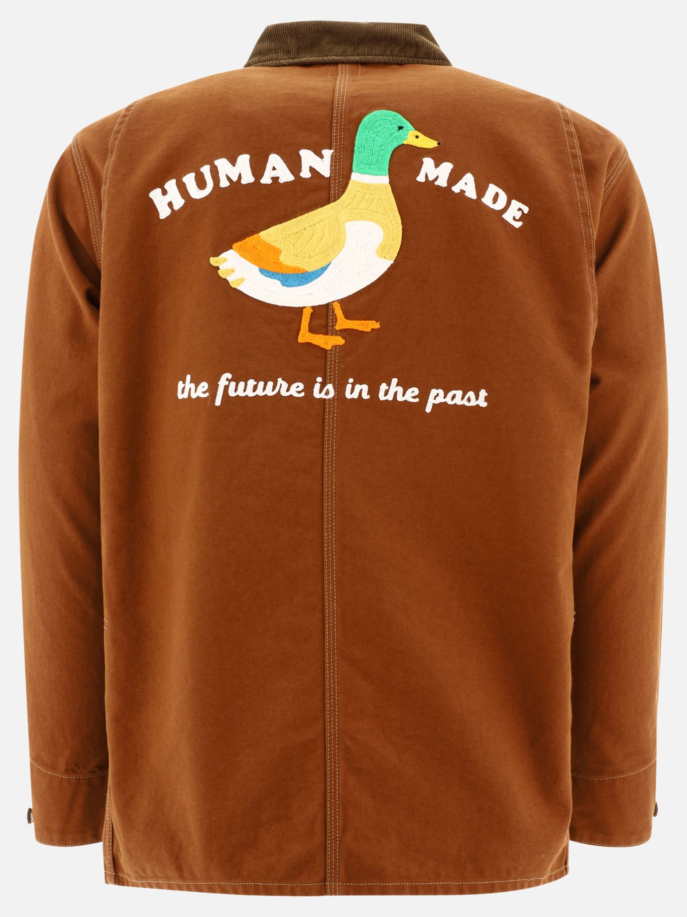 Quilted & Utility Jackets 100% cotton  Brown - Human Made Men | PDP | VIETTI Online Store | thumbnail_2