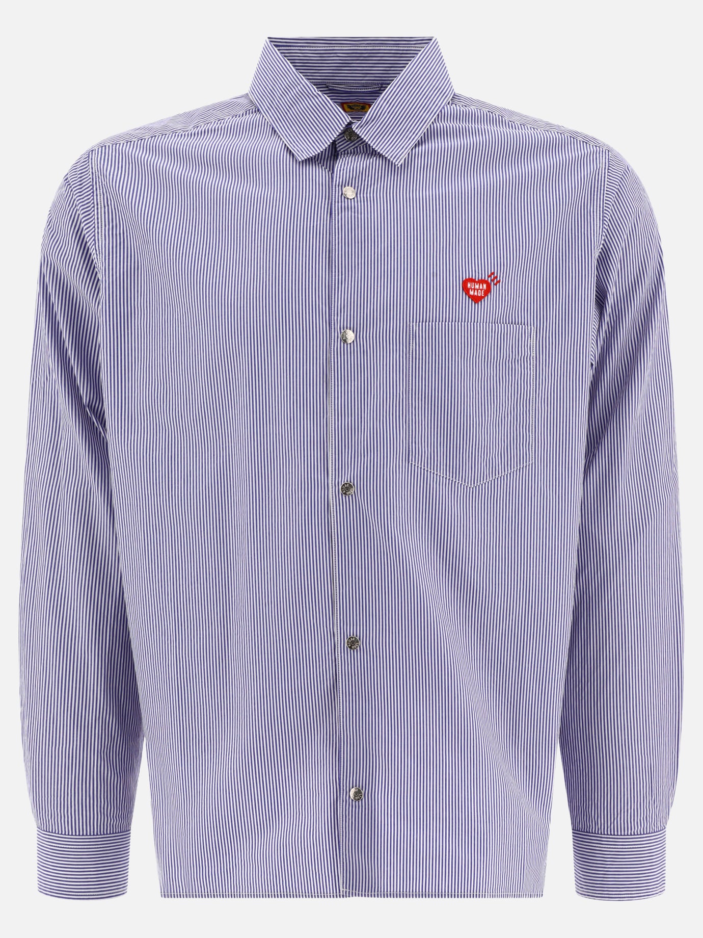 Casual shirts 100% cotton  Blue - Human Made Men | PDP | VIETTI Online Store | thumbnail