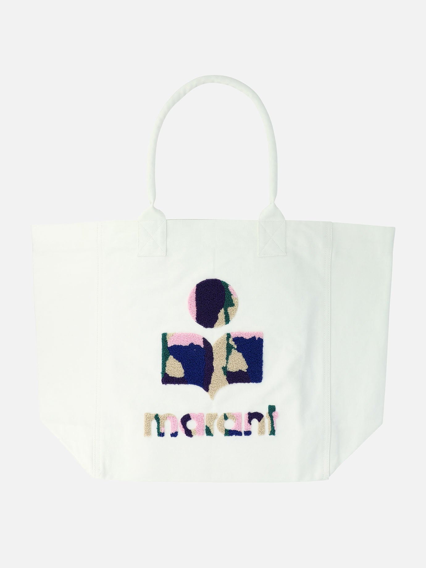 Large bags 100% cotton  White - Isabel Marant Women | PDP | VIETTI Online Store | Zoom-Modal
