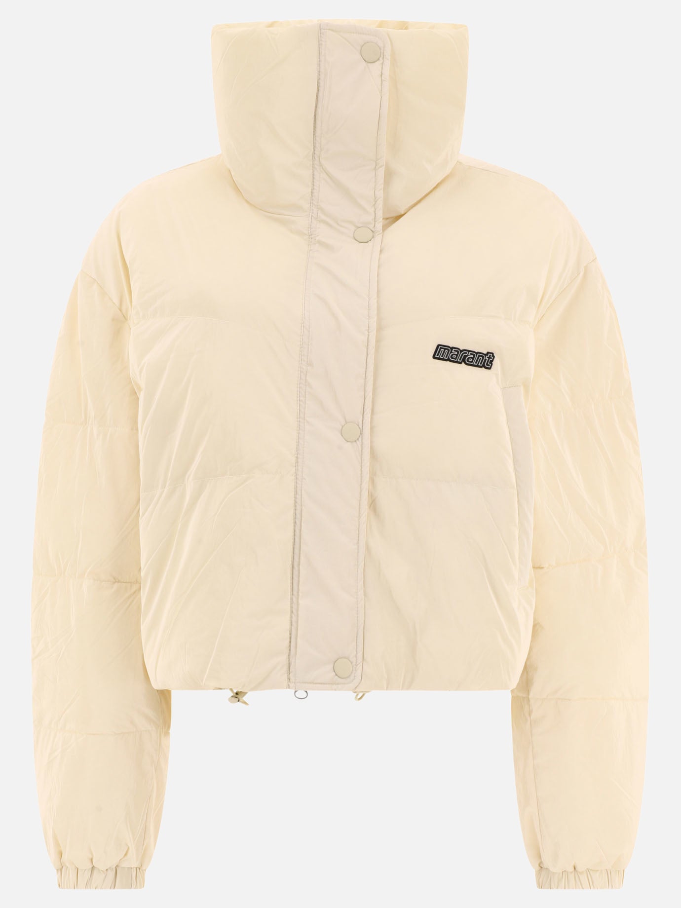 Down jackets 100% polyamide - Padding: down and feathers  Beige - Marant Étoile Women | PDP | VIETTI Online Store | Zoom-Modal
