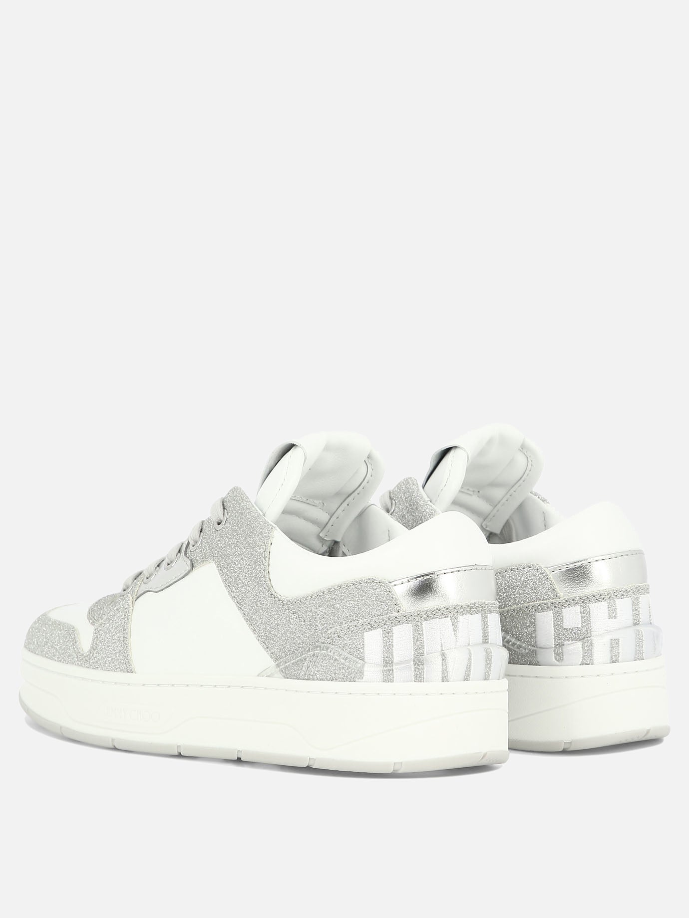 Sneaker basse 100% pelle - 100% gomma  Bianco - Jimmy Choo Donna | PDP | VIETTI Online Store | Zoom-Modal_4
