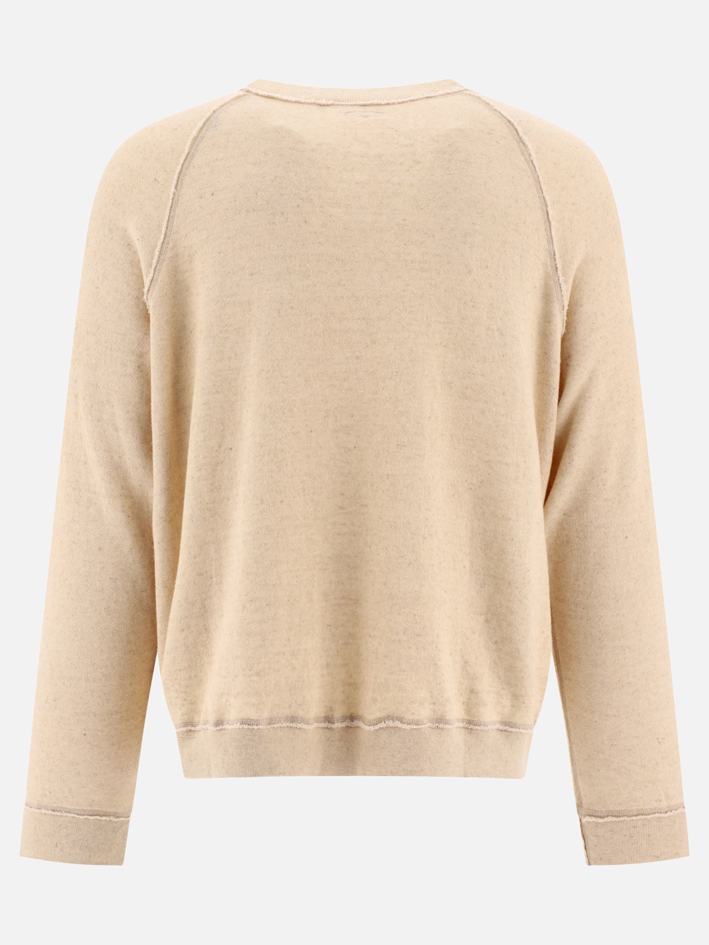 Felpe girocollo 70% cotone 30% lino  Beige - KAPITAL Uomo | PDP | VIETTI Online Store | thumbnail_2