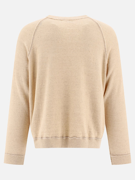 Felpe girocollo 70% cotone 30% lino  Beige - KAPITAL Uomo | PLP | VIETTI Online Store | 2
