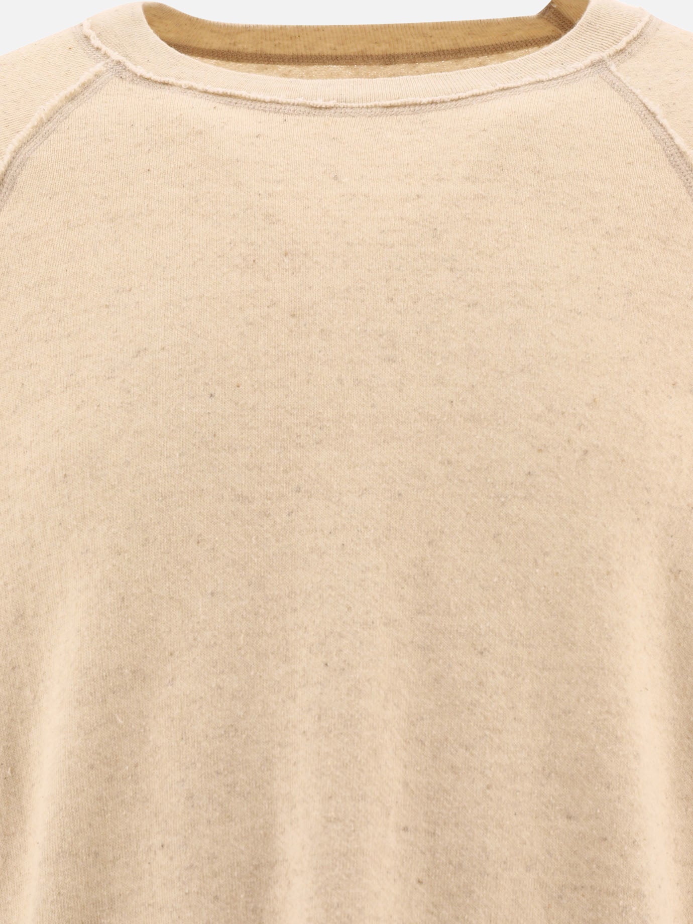 Felpe girocollo 70% cotone 30% lino  Beige - KAPITAL Uomo | PDP | VIETTI Online Store | thumbnail_3
