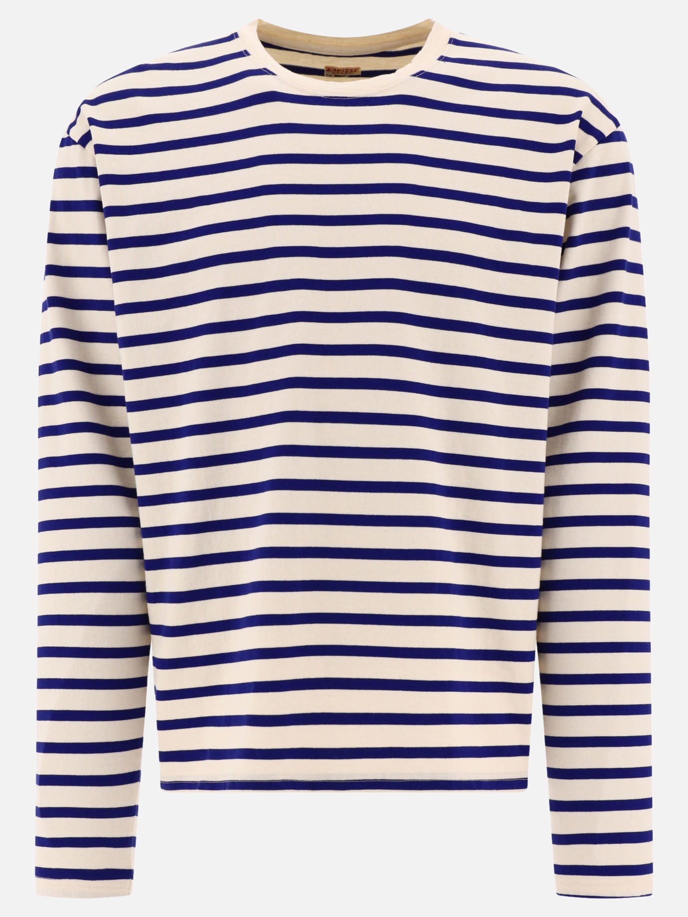 T-shirt girocollo 100% cotone  Blu - KAPITAL Uomo | PDP | VIETTI Online Store | Zoom-Modal

