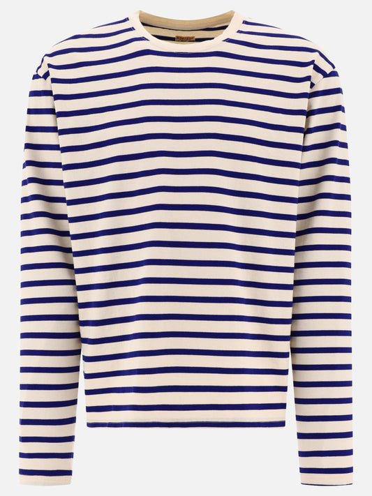 T-shirt girocollo 100% cotone  Blu - KAPITAL Uomo | PLP | VIETTI Online Store 

