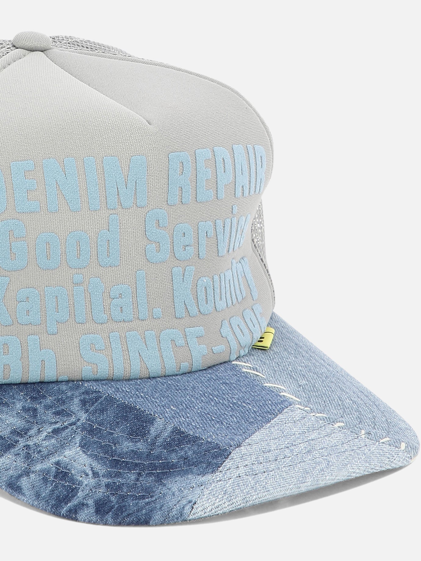Cappelli trucker 100% poliestere  Grigio - KAPITAL Uomo | PDP | VIETTI Online Store | thumbnail_4