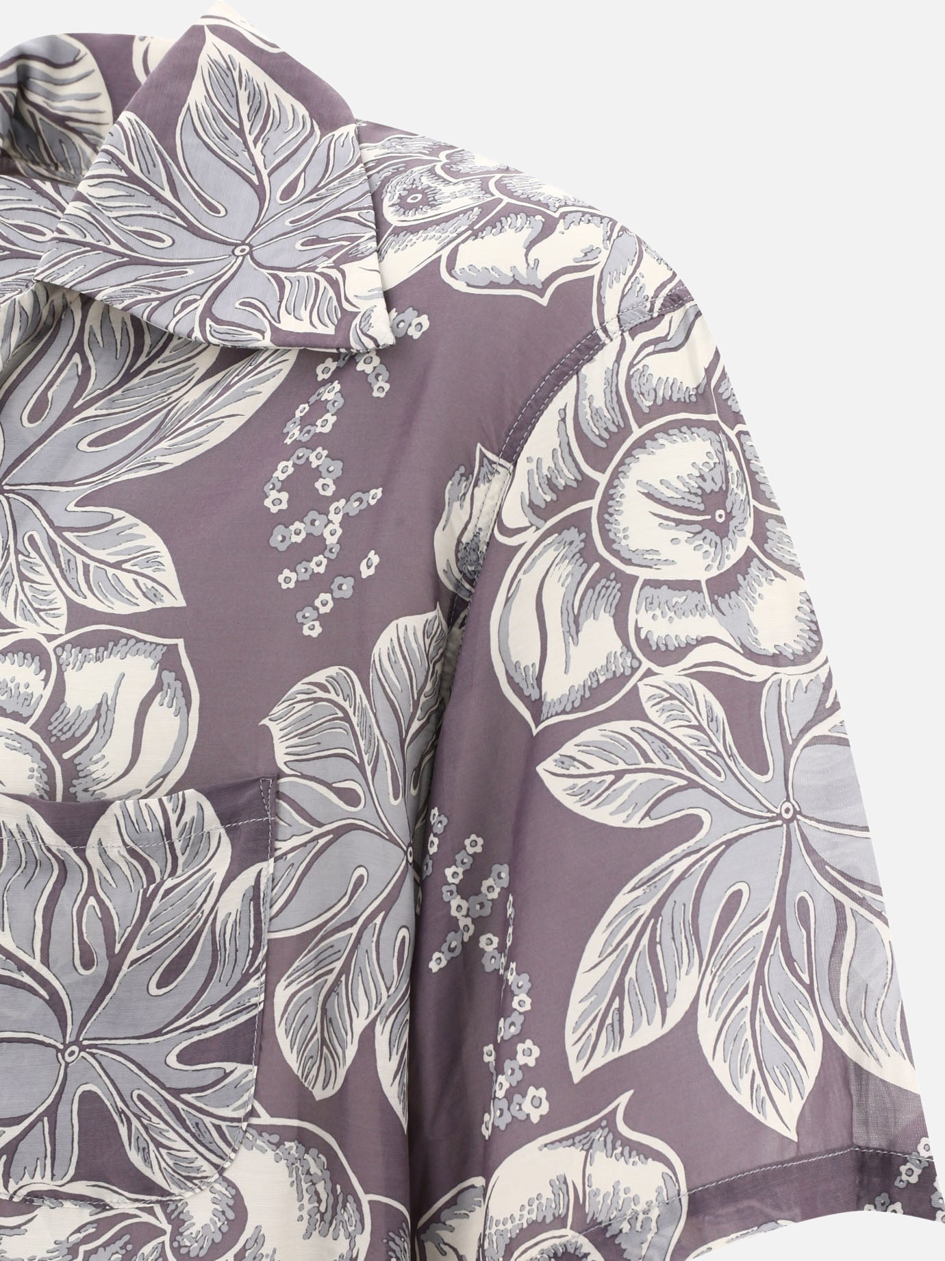 Camicie casual 96% rayon 4% silk  Grigio - KAPITAL Uomo | PDP | VIETTI Online Store | thumbnail_4