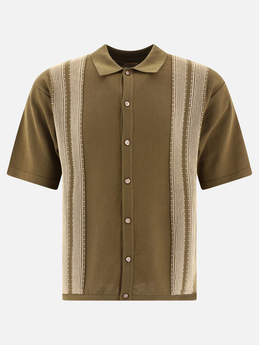 Polo con bottoni 100% cotone  Verde - KAPITAL Uomo | PLP | VIETTI Online Store 
