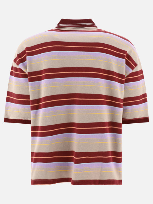Polo con bottoni 100% cotone  Bordeaux - KAPITAL Uomo | PLP | VIETTI Online Store | 2
