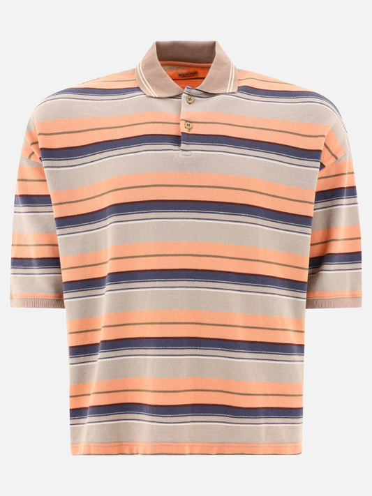 Polo con bottoni 100% cotone  Arancione - KAPITAL Uomo | PLP | VIETTI Online Store 
