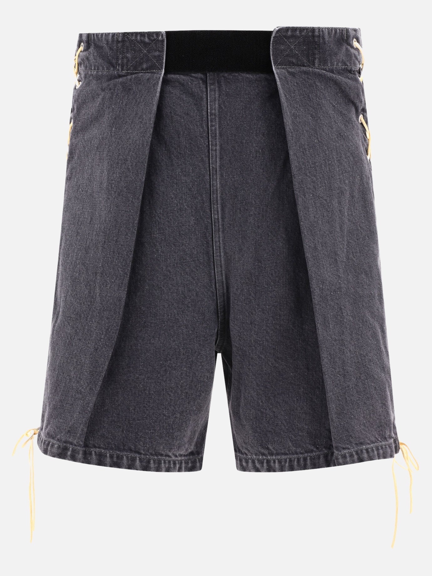 Short formali 100% cotone  Nero - KAPITAL Uomo | PDP | VIETTI Online Store | thumbnail