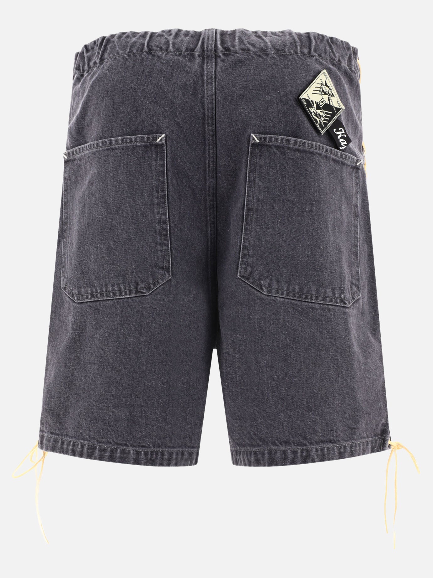 Short formali 100% cotone  Nero - KAPITAL Uomo | PDP | VIETTI Online Store | thumbnail_2