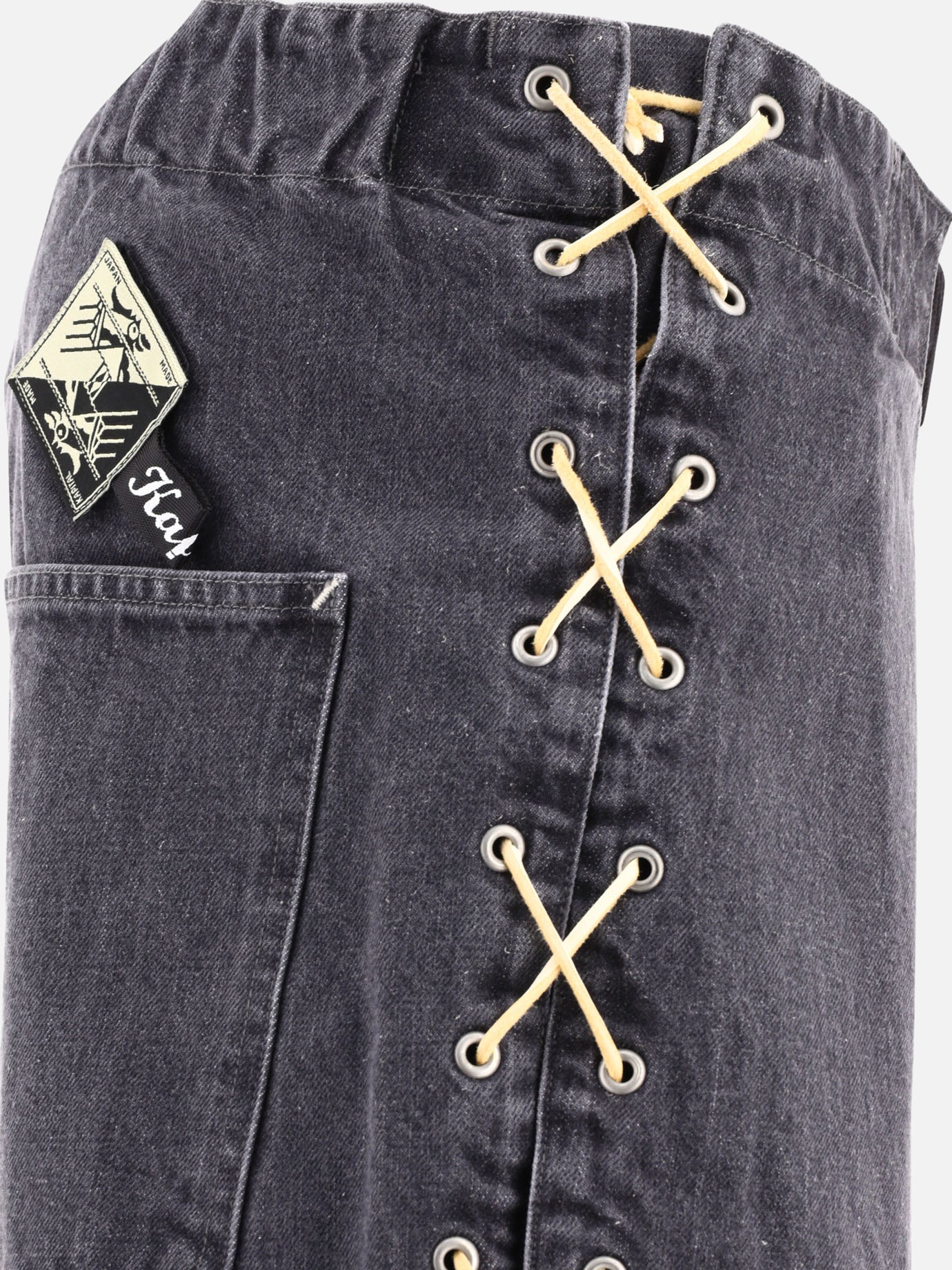 Short formali 100% cotone  Nero - KAPITAL Uomo | PDP | VIETTI Online Store | thumbnail_4