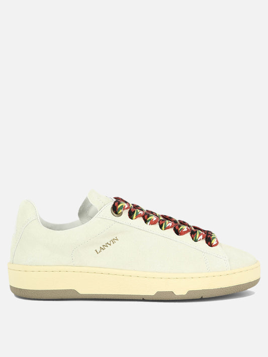 Sneaker basse 100% pelle - 100% gomma  Bianco - Lanvin Donna | PLP | VIETTI Online Store 
