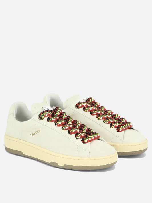 Sneaker basse 100% pelle - 100% gomma  Bianco - Lanvin Donna | PLP | VIETTI Online Store | 2
