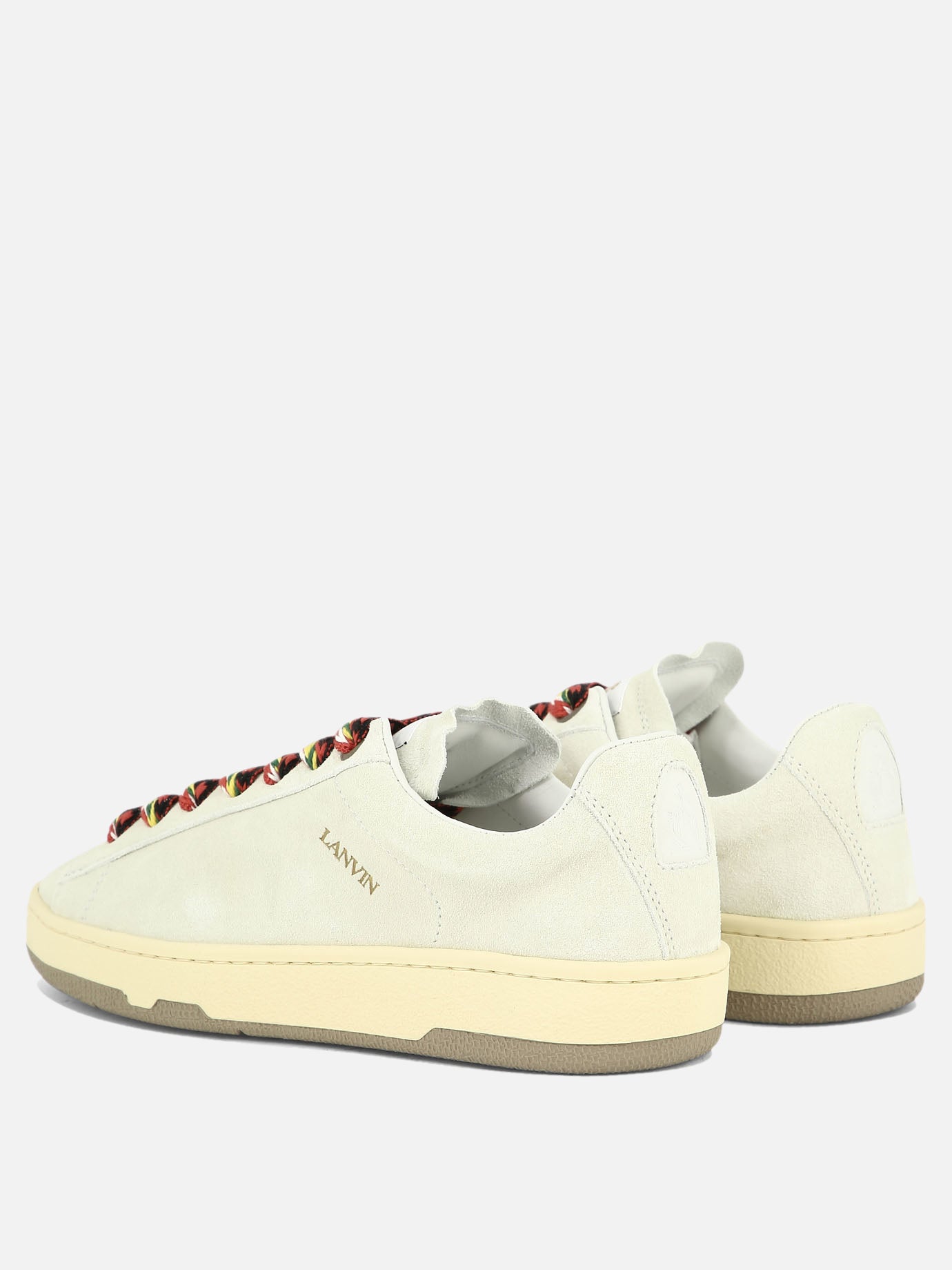 Sneaker basse 100% pelle - 100% gomma  Bianco - Lanvin Donna | PDP | VIETTI Online Store | Zoom-Modal_4
