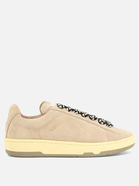 Sneaker basse 100% pelle - 100% gomma  Rosa - Lanvin Donna | PLP | VIETTI Online Store 
