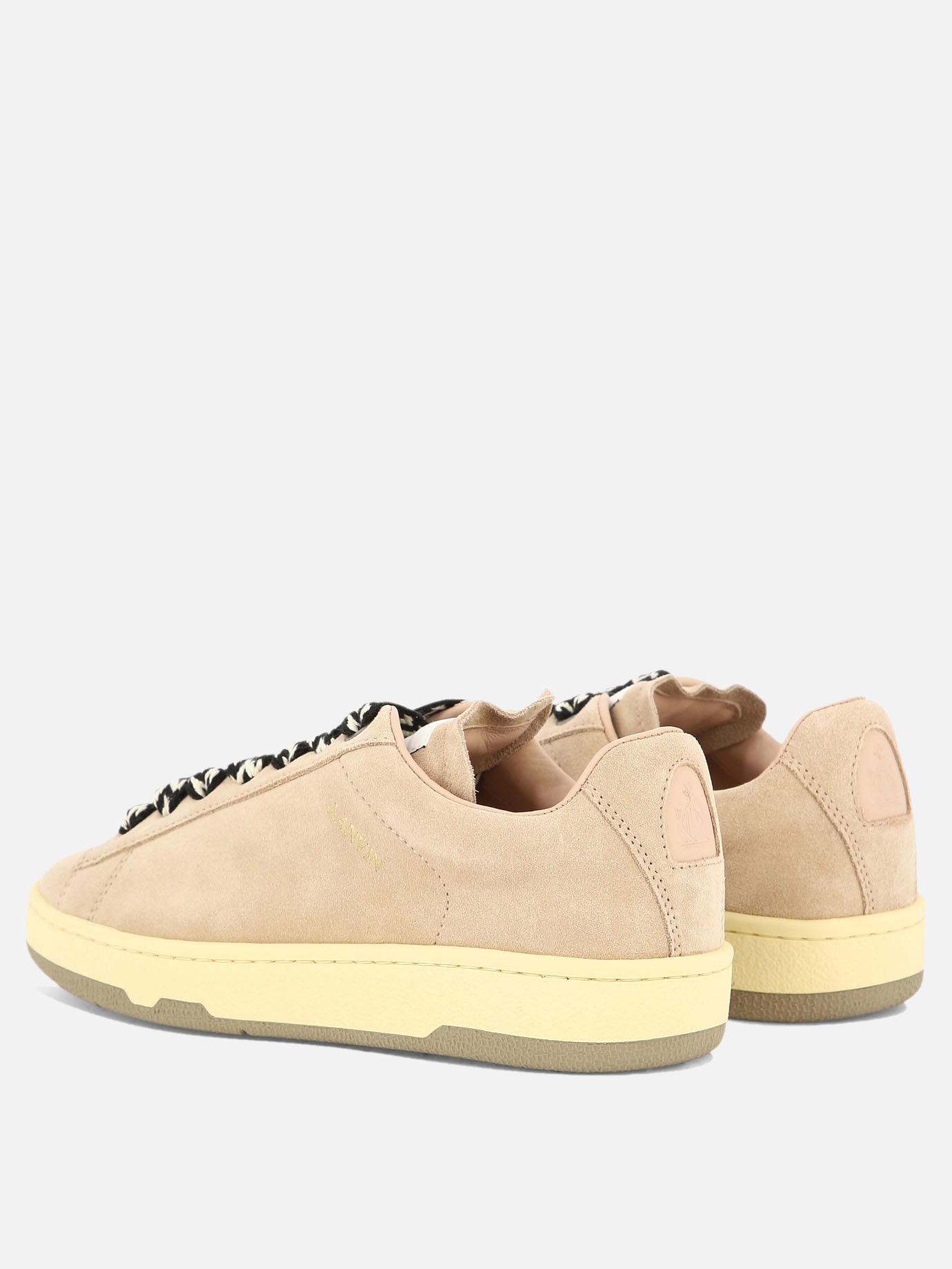 Sneaker basse 100% pelle - 100% gomma  Rosa - Lanvin Donna | PDP | VIETTI Online Store | thumbnail_4