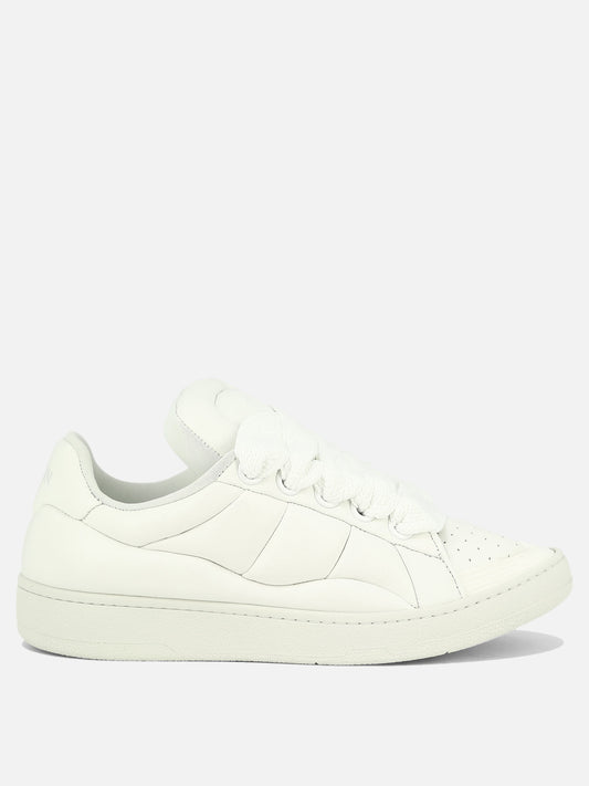 Sneaker basse 100% pelle di agnello - 100% gomma  Bianco - Lanvin Uomo | PLP | VIETTI Online Store 
