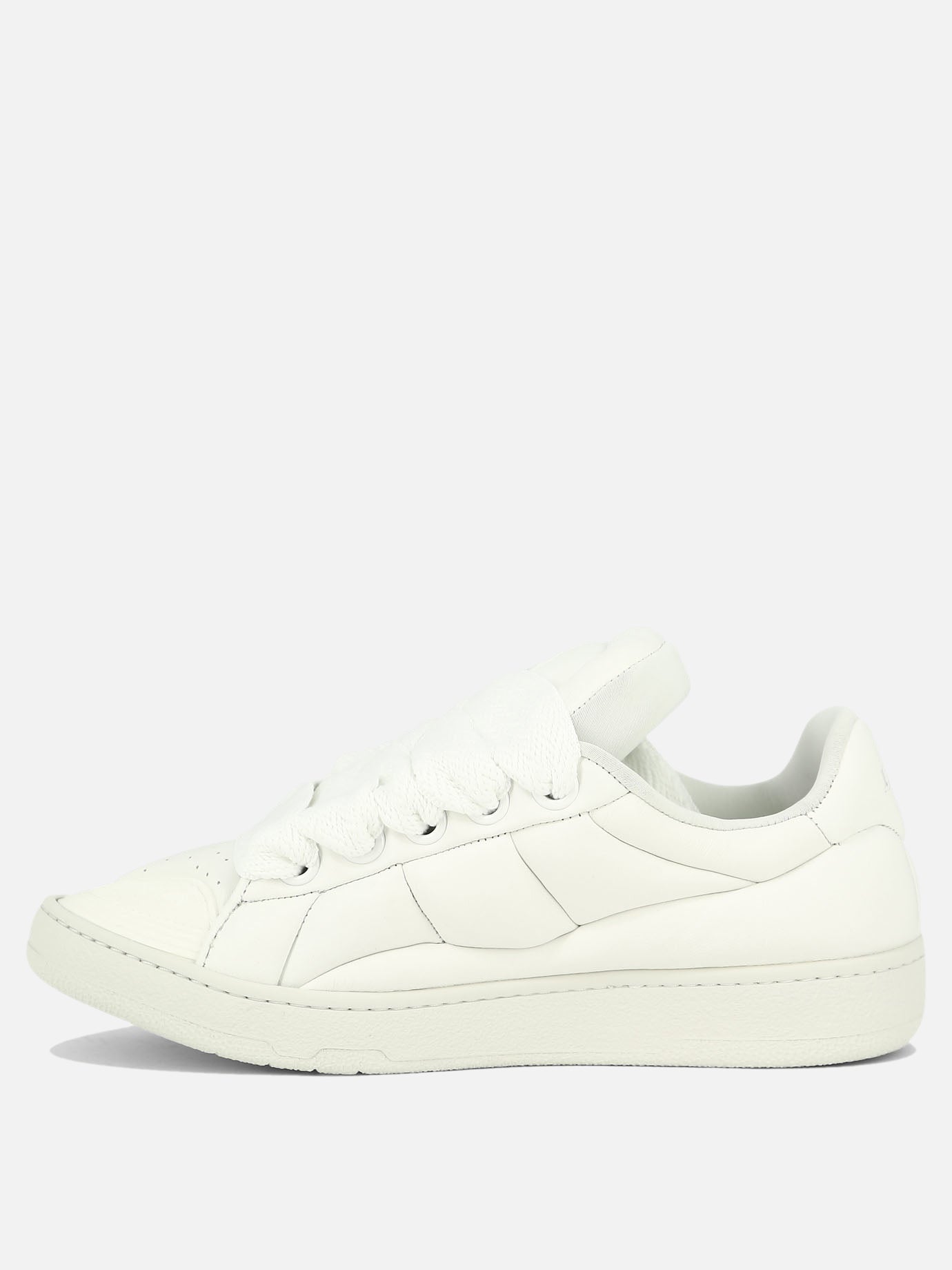 Sneaker basse 100% pelle di agnello - 100% gomma  Bianco - Lanvin Uomo | PDP | VIETTI Online Store | thumbnail_3