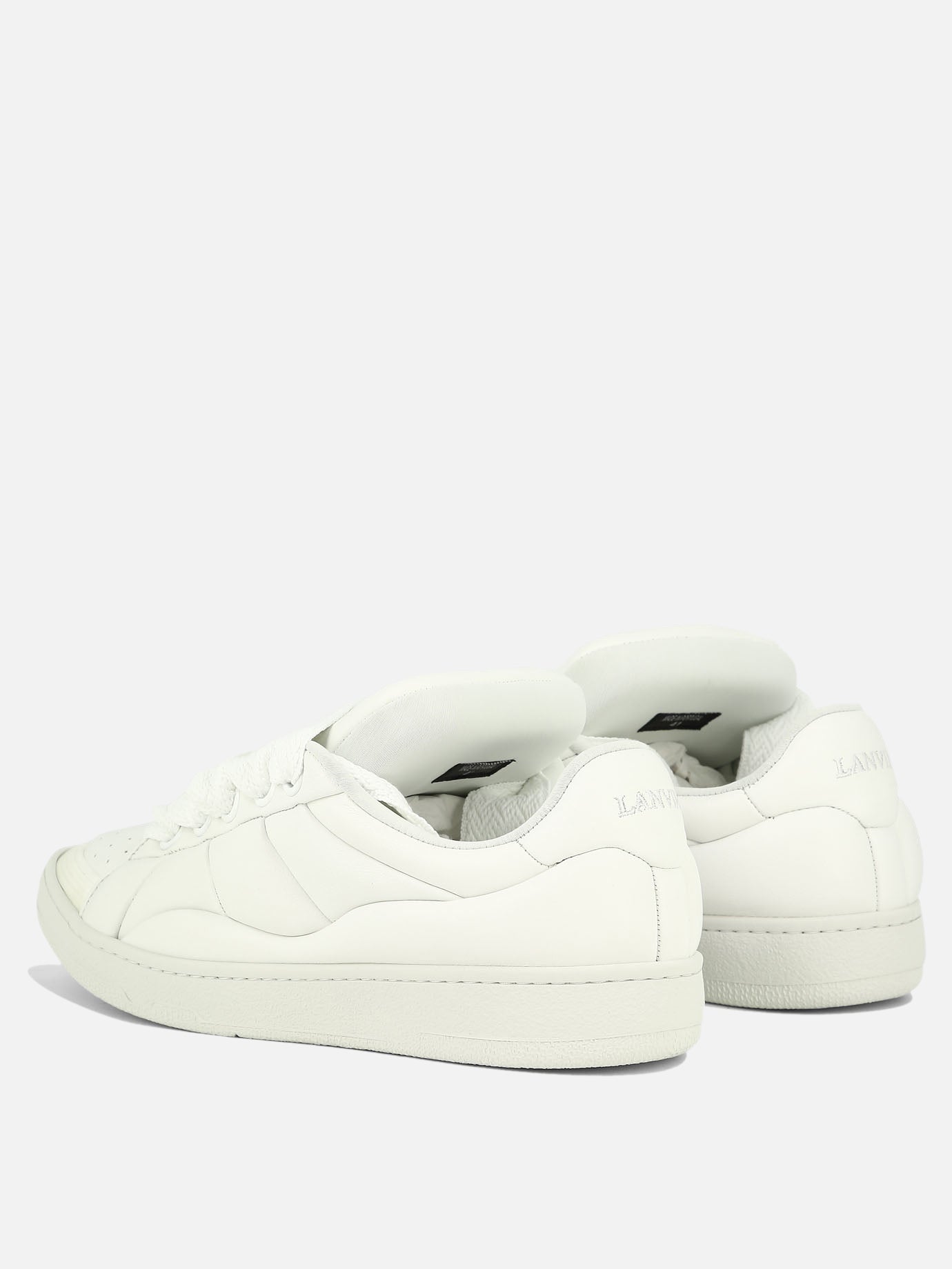 Sneaker basse 100% pelle di agnello - 100% gomma  Bianco - Lanvin Uomo | PDP | VIETTI Online Store | thumbnail_4