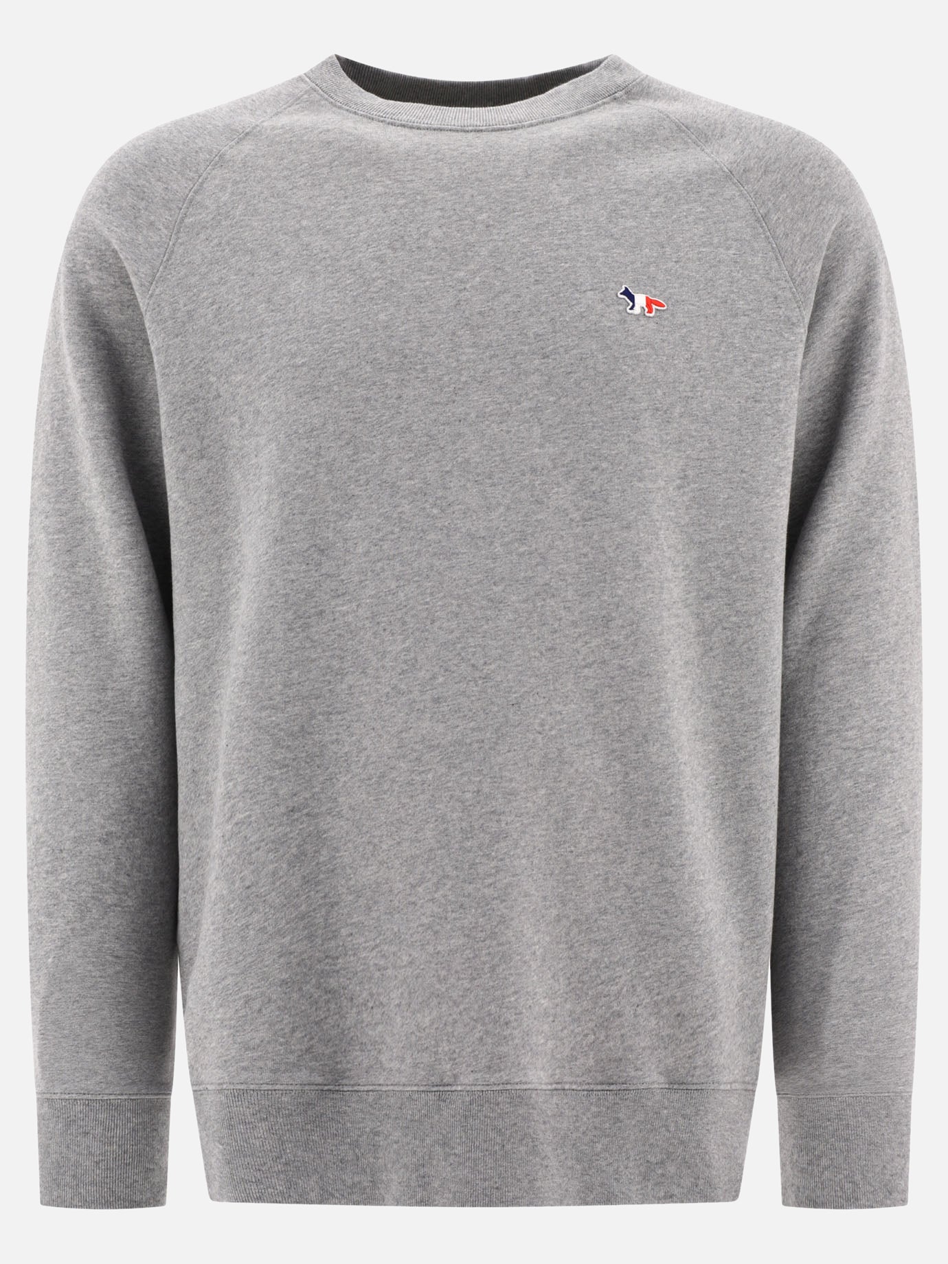 Felpe girocollo 100% cotone  Grigio - Maison Kitsuné Uomo | PDP | VIETTI Online Store | Zoom-Modal
