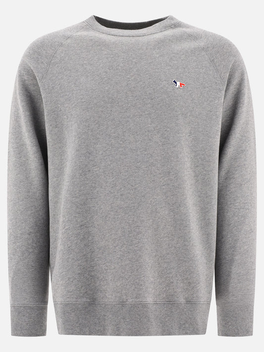 Felpe girocollo 100% cotone  Grigio - Maison Kitsuné Uomo | PLP | VIETTI Online Store 
