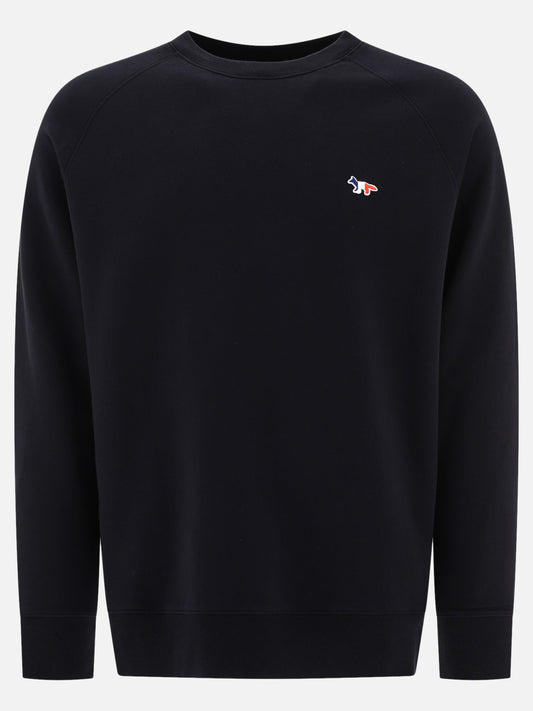 Felpe girocollo 100% cotone  Nero - Maison Kitsuné Uomo | PLP | VIETTI Online Store 
